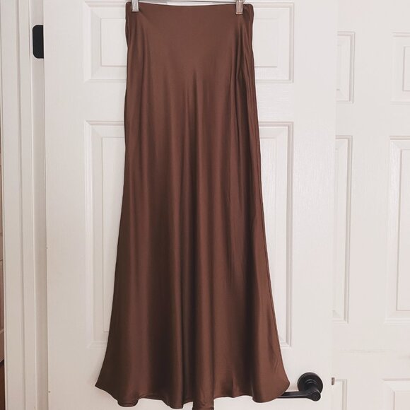 Rue Sophie Rivoli Silk Maxi Skirt - Picture 2 of 7